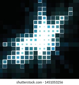 Vintage halftone color texture background. Geometric vector Abstract Texture
