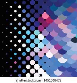 Vintage halftone color texture background. Geometric vector Abstract Texture