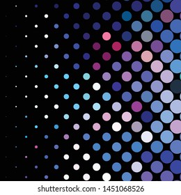 Vintage halftone color texture background. Geometric vector Abstract Texture