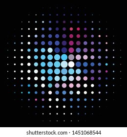 Vintage halftone color texture background. Geometric vector Abstract Texture