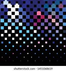 Vintage halftone color texture background. Geometric vector Abstract Texture