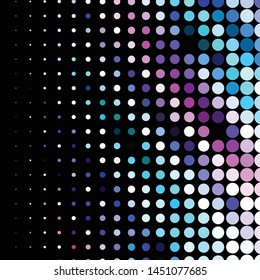 Vintage halftone color texture background. Geometric vector Abstract Texture