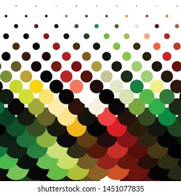 Vintage halftone color texture background. Geometric vector Abstract Texture