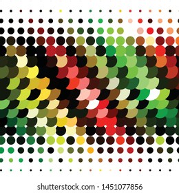 Vintage halftone color texture background. Geometric vector Abstract Texture