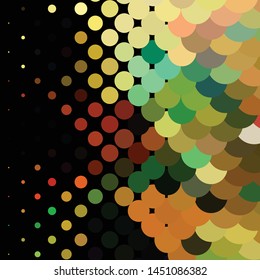 Vintage halftone color texture background. Geometric vector Abstract Texture