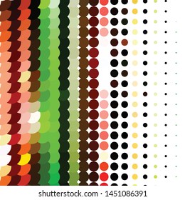 Vintage halftone color texture background. Geometric vector Abstract Texture