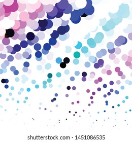 Vintage halftone color texture background. Geometric vector Abstract Texture