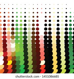 Vintage halftone color texture background. Geometric vector Abstract Texture