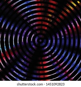 Vintage halftone color texture background. Geometric vector Abstract Texture