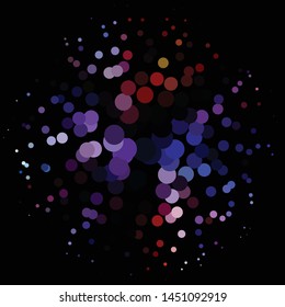 Vintage halftone color texture background. Geometric vector Abstract Texture