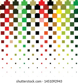 Vintage halftone color texture background. Geometric vector Abstract Texture