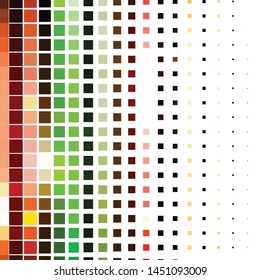Vintage halftone color texture background. Geometric vector Abstract Texture