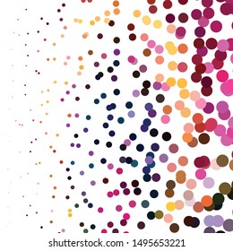 Vintage halftone color texture background. Geometric vector Abstract Texture