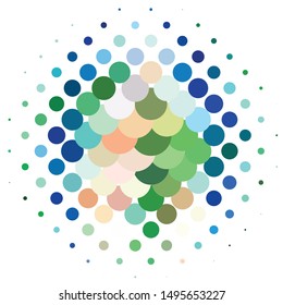 Vintage halftone color texture background. Geometric vector Abstract Texture