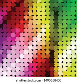 Vintage halftone color texture background. Geometric vector Abstract Texture