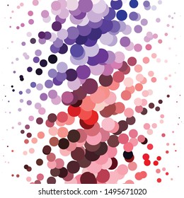 Vintage halftone color texture background. Geometric vector Abstract Texture