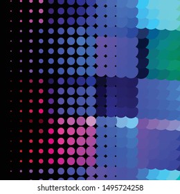 Vintage halftone color texture background. Geometric vector Abstract Texture