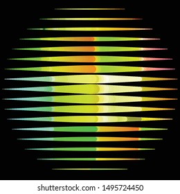 Vintage halftone color texture background. Geometric vector Abstract Texture