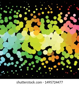 Vintage halftone color texture background. Geometric vector Abstract Texture