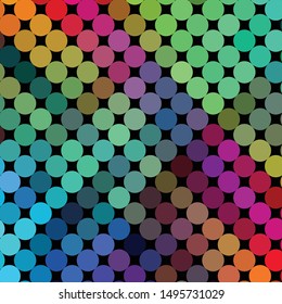 Vintage halftone color texture background. Geometric vector Abstract Texture
