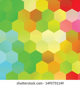 Vintage halftone color texture background. Geometric vector Abstract Texture