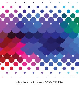 Vintage halftone color texture background. Geometric vector Abstract Texture