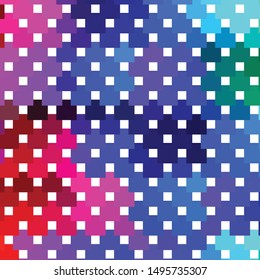 Vintage halftone color texture background. Geometric vector Abstract Texture