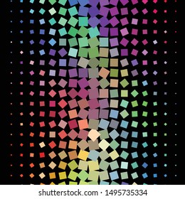 Vintage halftone color texture background. Geometric vector Abstract Texture