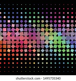 Vintage halftone color texture background. Geometric vector Abstract Texture