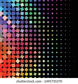 Vintage halftone color texture background. Geometric vector Abstract Texture