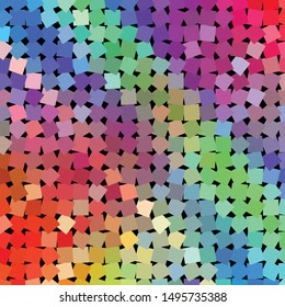 Vintage halftone color texture background. Geometric vector Abstract Texture