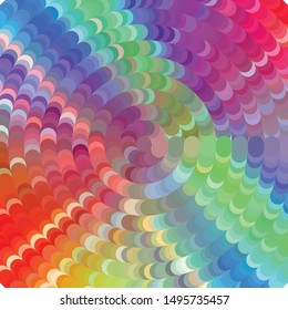 Vintage halftone color texture background. Geometric vector Abstract Texture