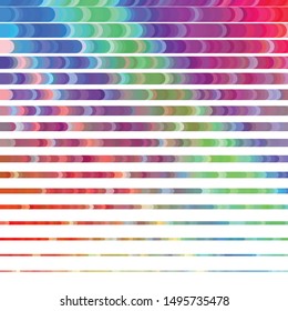 Vintage halftone color texture background. Geometric vector Abstract Texture