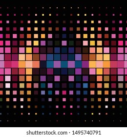 Vintage halftone color texture background. Geometric vector Abstract Texture