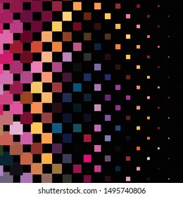 Vintage halftone color texture background. Geometric vector Abstract Texture