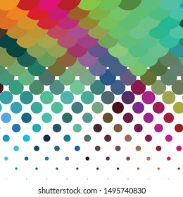 Vintage halftone color texture background. Geometric vector Abstract Texture