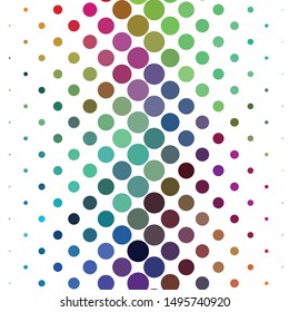 Vintage halftone color texture background. Geometric vector Abstract Texture