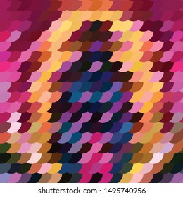 Vintage halftone color texture background. Geometric vector Abstract Texture