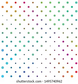 Vintage halftone color texture background. Geometric vector Abstract Texture