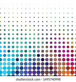 Vintage halftone color texture background. Geometric vector Abstract Texture