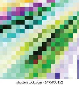 Vintage halftone color texture background. Geometric vector Abstract Texture