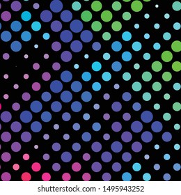 Vintage halftone color texture background. Geometric vector Abstract Texture