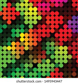 Vintage halftone color texture background. Geometric vector Abstract Texture