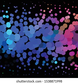 Vintage halftone color texture background. Geometric vector Abstract Texture