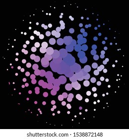 Vintage halftone color texture background. Geometric vector Abstract Texture