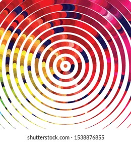Vintage halftone color texture background. Geometric vector Abstract Texture