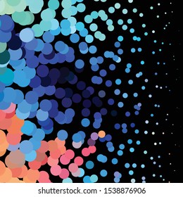 Vintage halftone color texture background. Geometric vector Abstract Texture