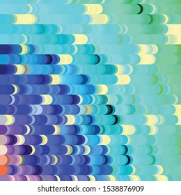 Vintage halftone color texture background. Geometric vector Abstract Texture