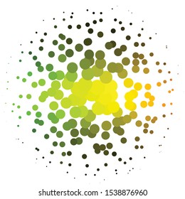 Vintage halftone color texture background. Geometric vector Abstract Texture