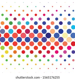 Vintage halftone color texture background. Geometric vector Abstract Texture
